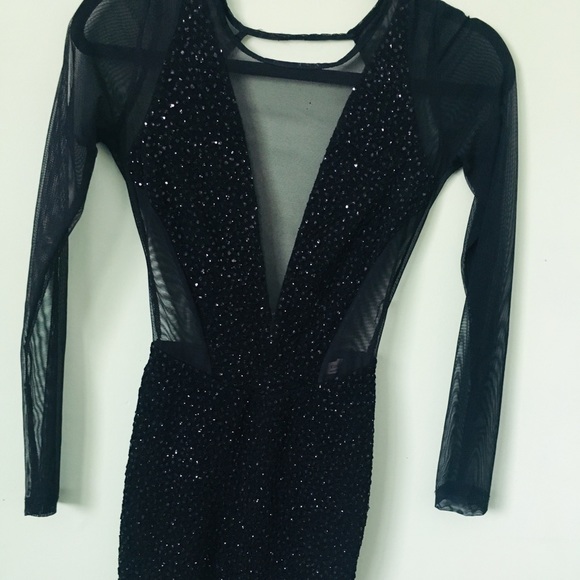 NWT A’GACI black open back - Picture 5 of 6